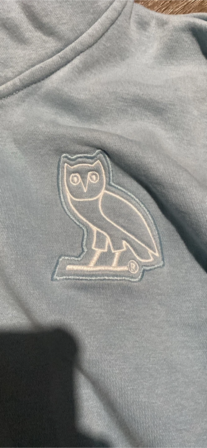 OVO (October's Very Own) XL Hoodie - Light Blue - photo 2
