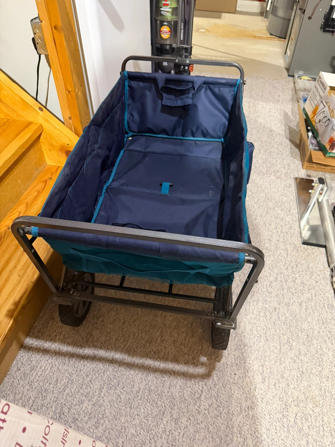 Heavy duty folding wagon