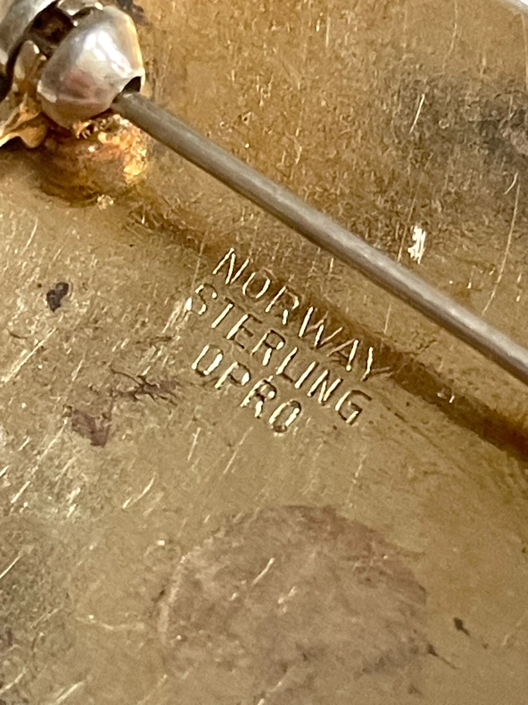 Vintage Sterling Brooch  *Stunning rare item* - photo 2