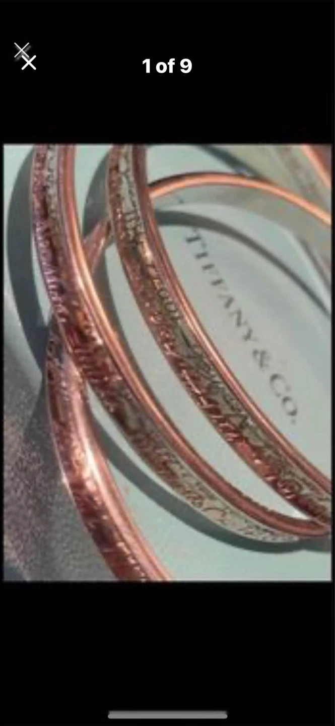 💎Vintage Tiffany & Co. “Notes” Bangles