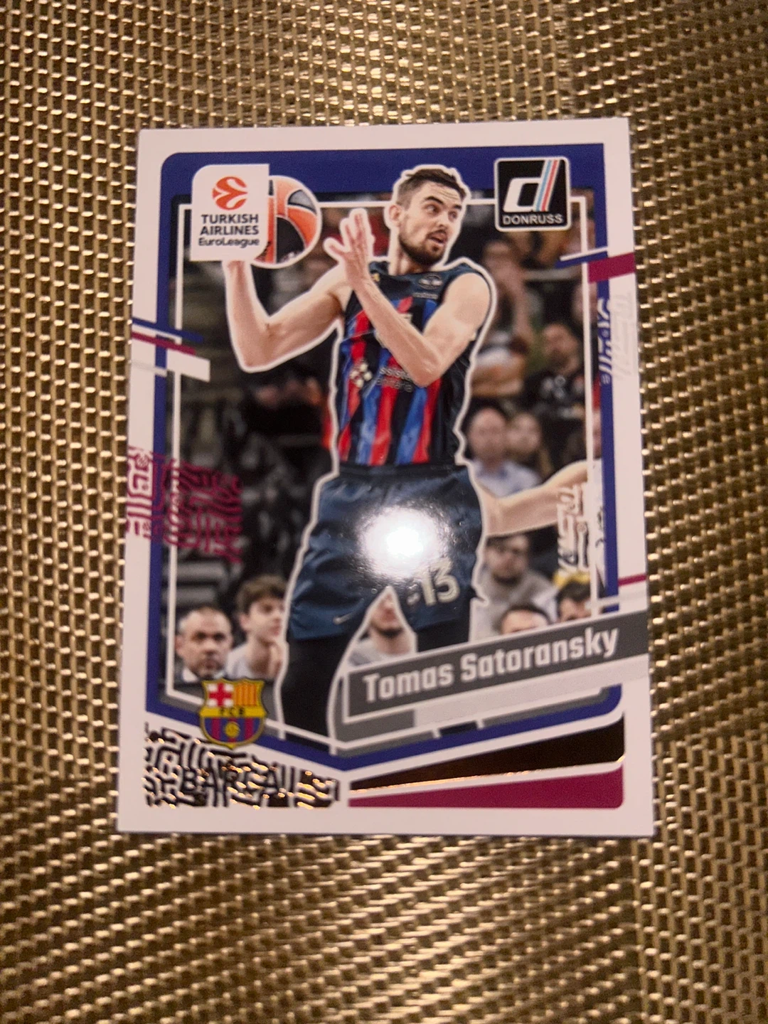 Tomas Satoransky Donruss Euroleague Basketball Card