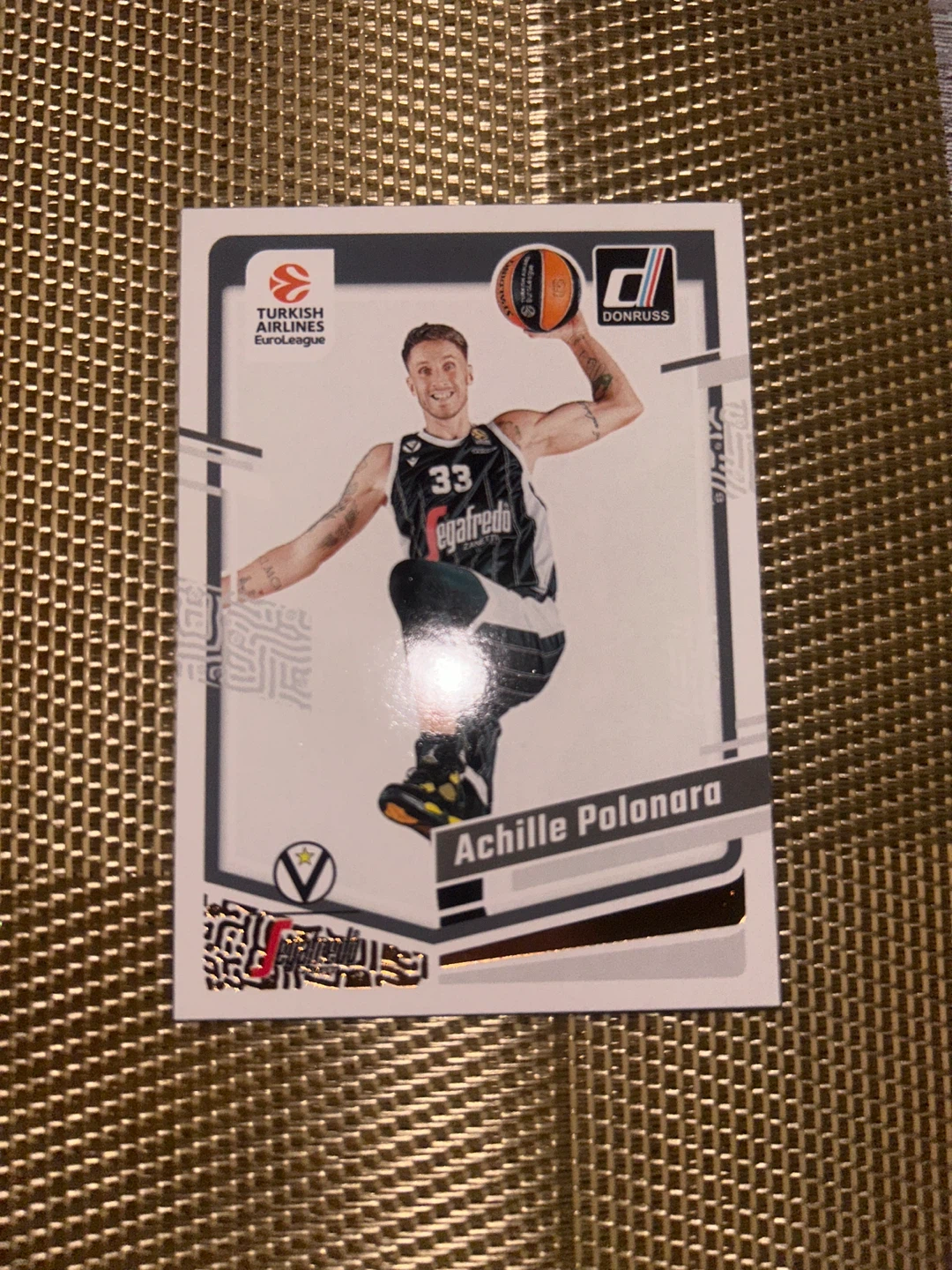 Achille Polonara Donruss EuroLeague Basketball Card