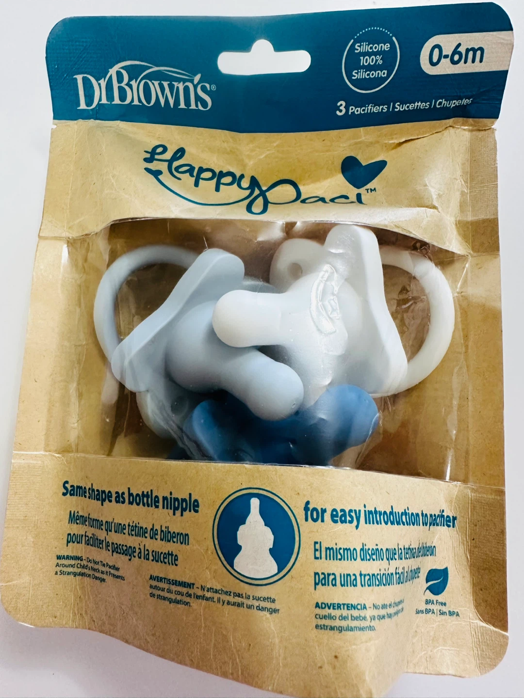 Dr. Brown’s pacifier 0-6m