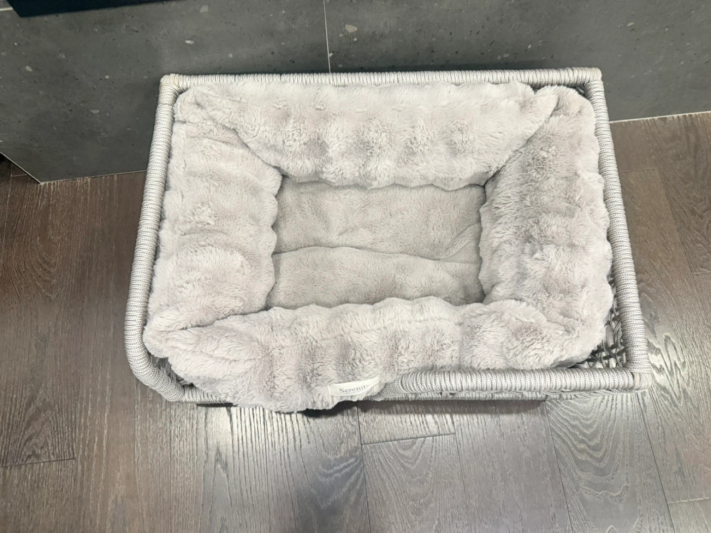Serenity Dog Bed, Grey - photo 2