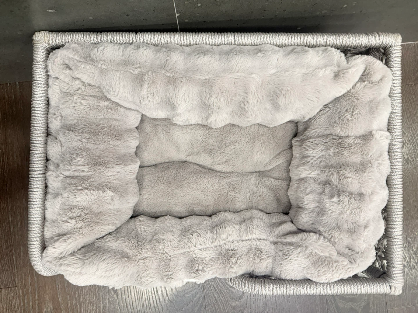 Serenity Dog Bed, Grey - photo 3