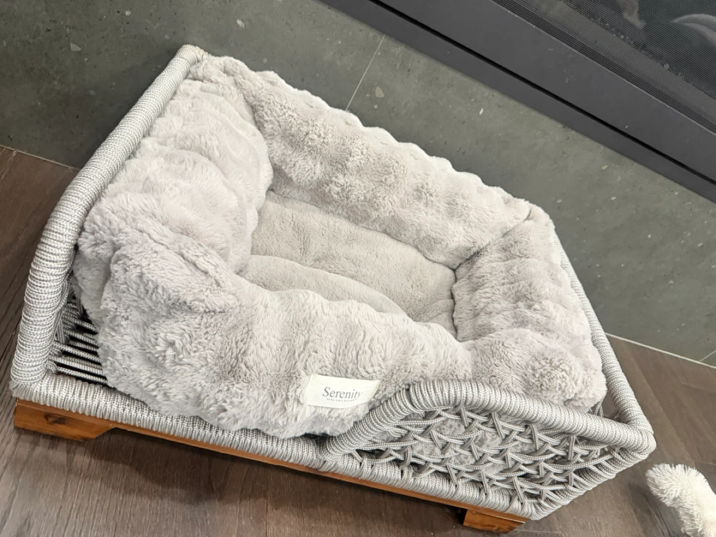 Serenity Dog Bed, Grey - photo 4