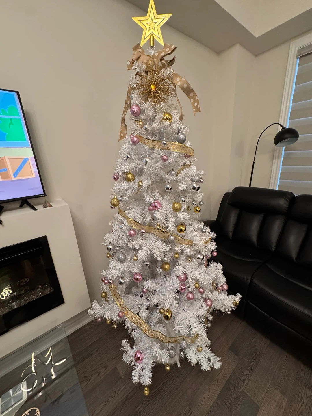 White Christmas Tree 6.5 Ft - photo 2