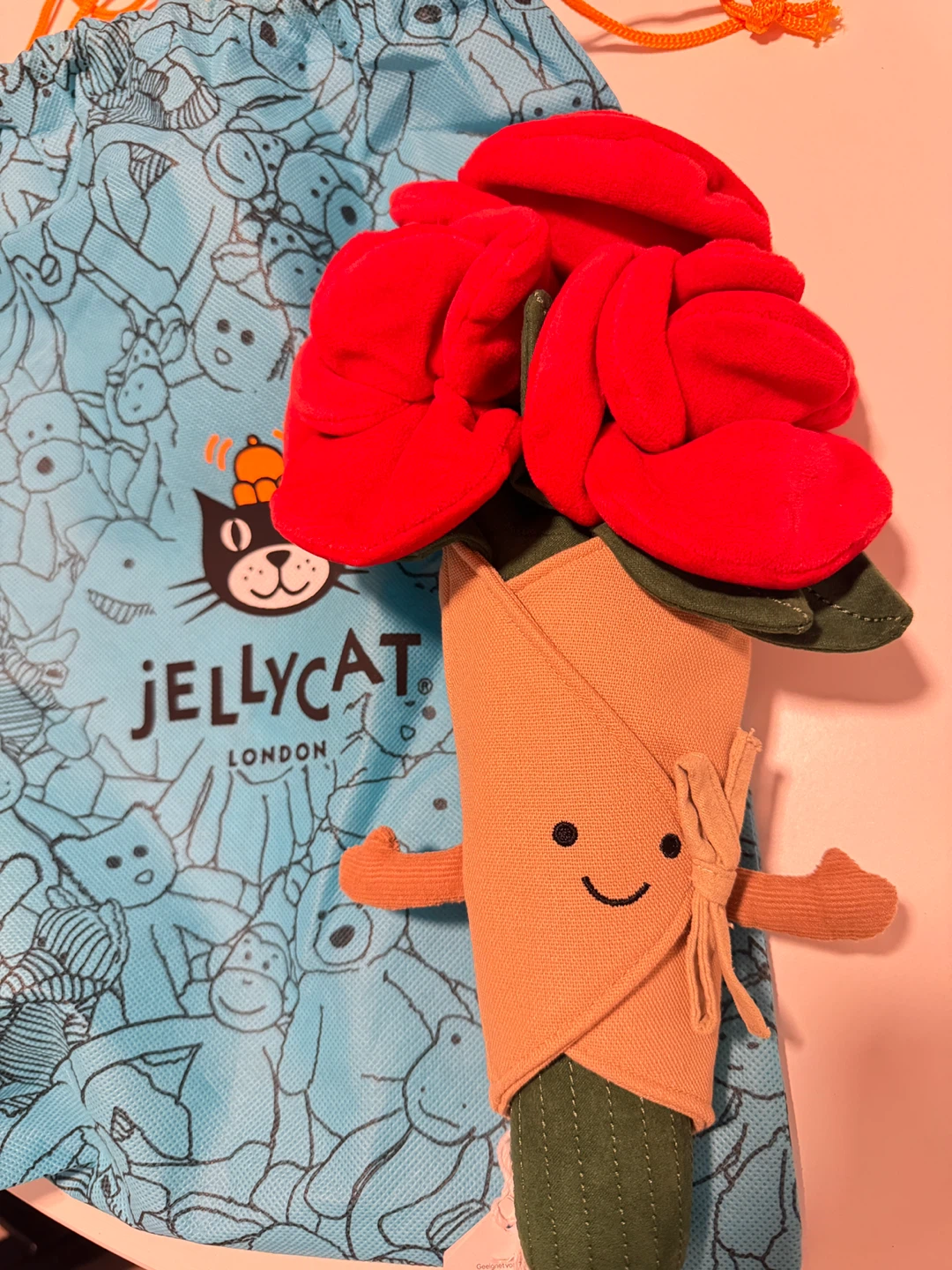 Jellycat Amuseable Rose （Brand New）
