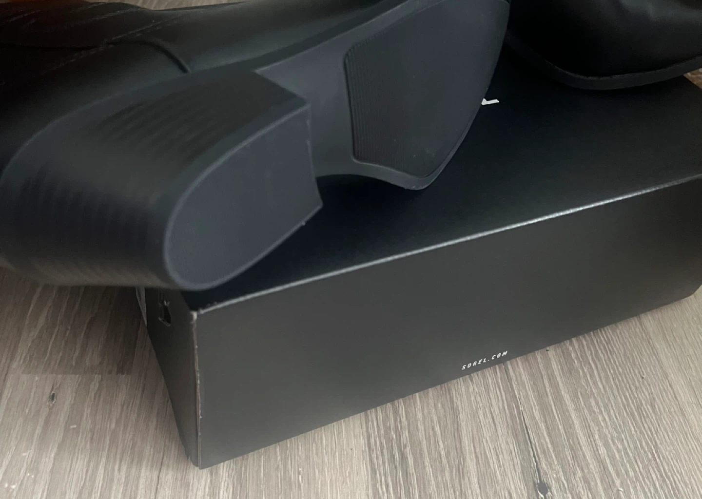 Brand New Black Leather Cowboy Boots - photo 2