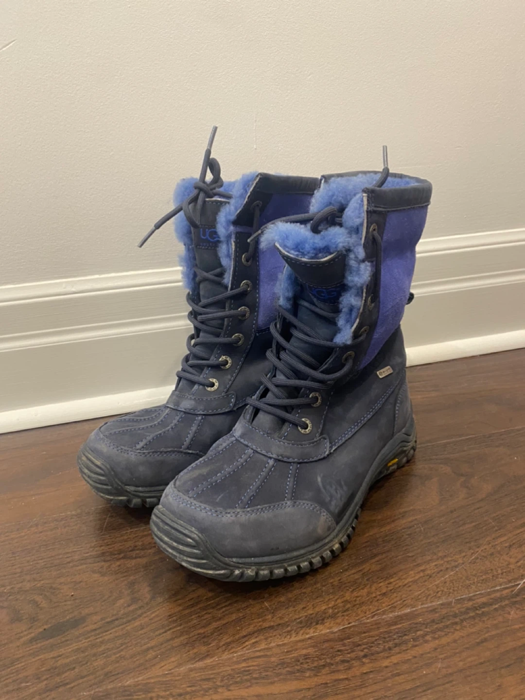 UGG Adirondack III Blue Boots