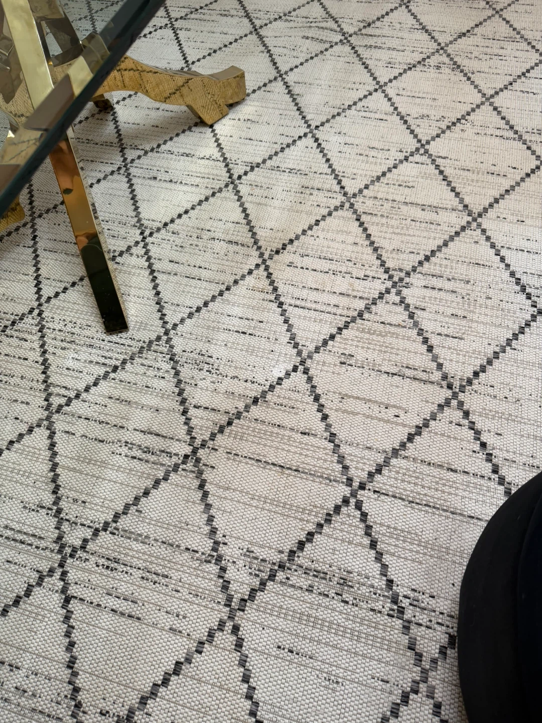 Gertmenian Ravenna Collection Rug Pierce Ivory Dark Gray