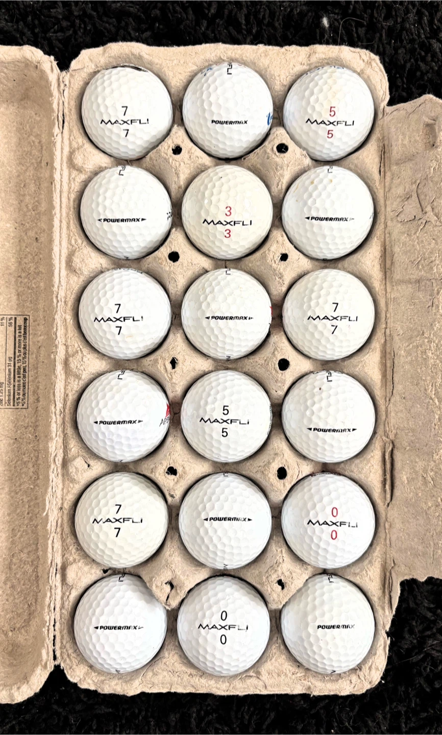 18 Maxfli Powermax Golf Balls - photo 2