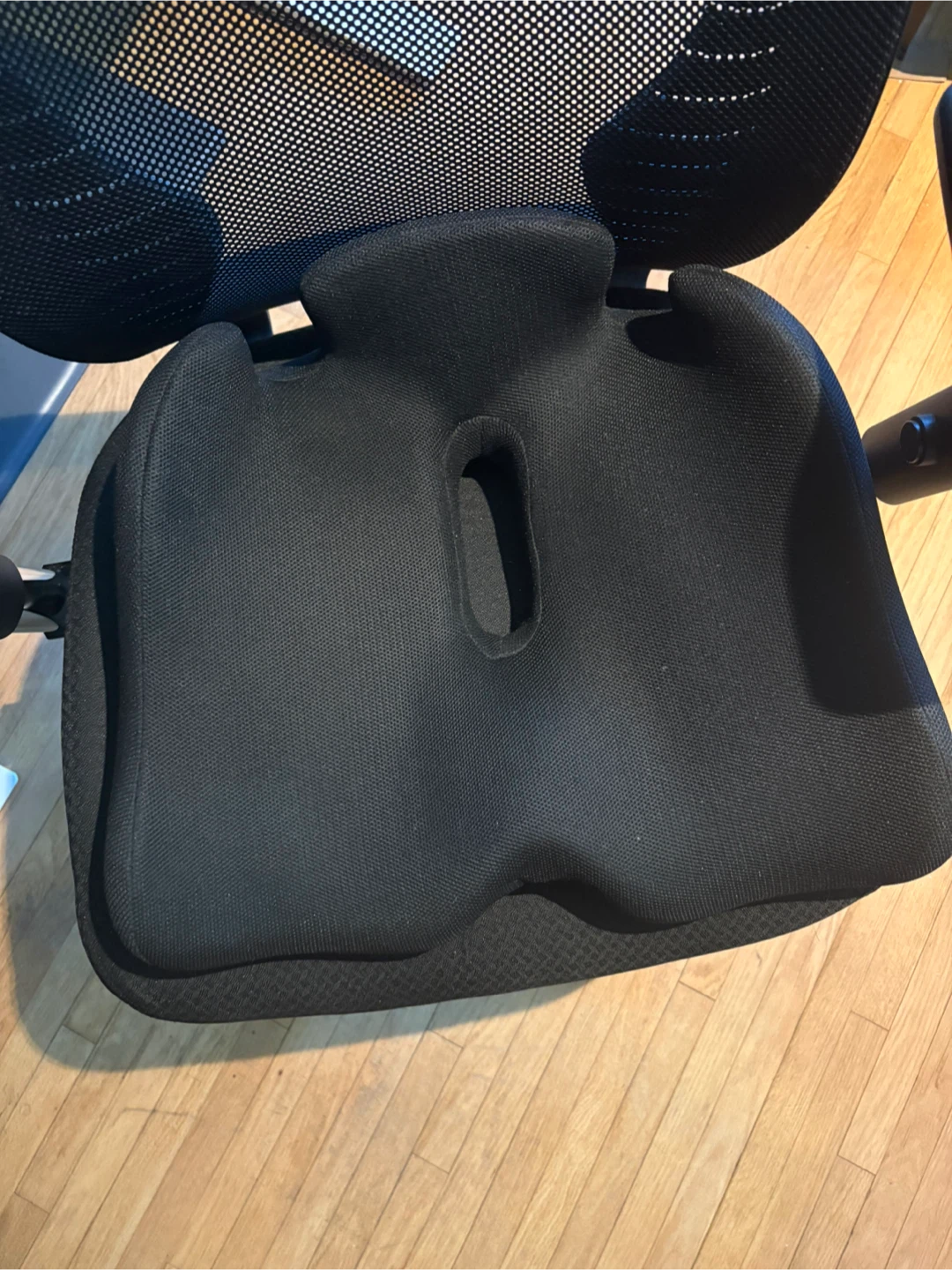 Memory Foam Seat Cushion - Black