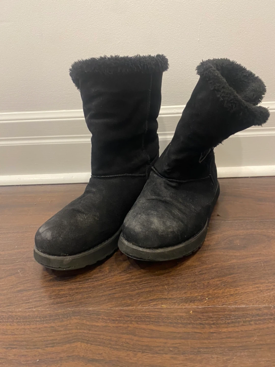 Skechers Black Winter Boots