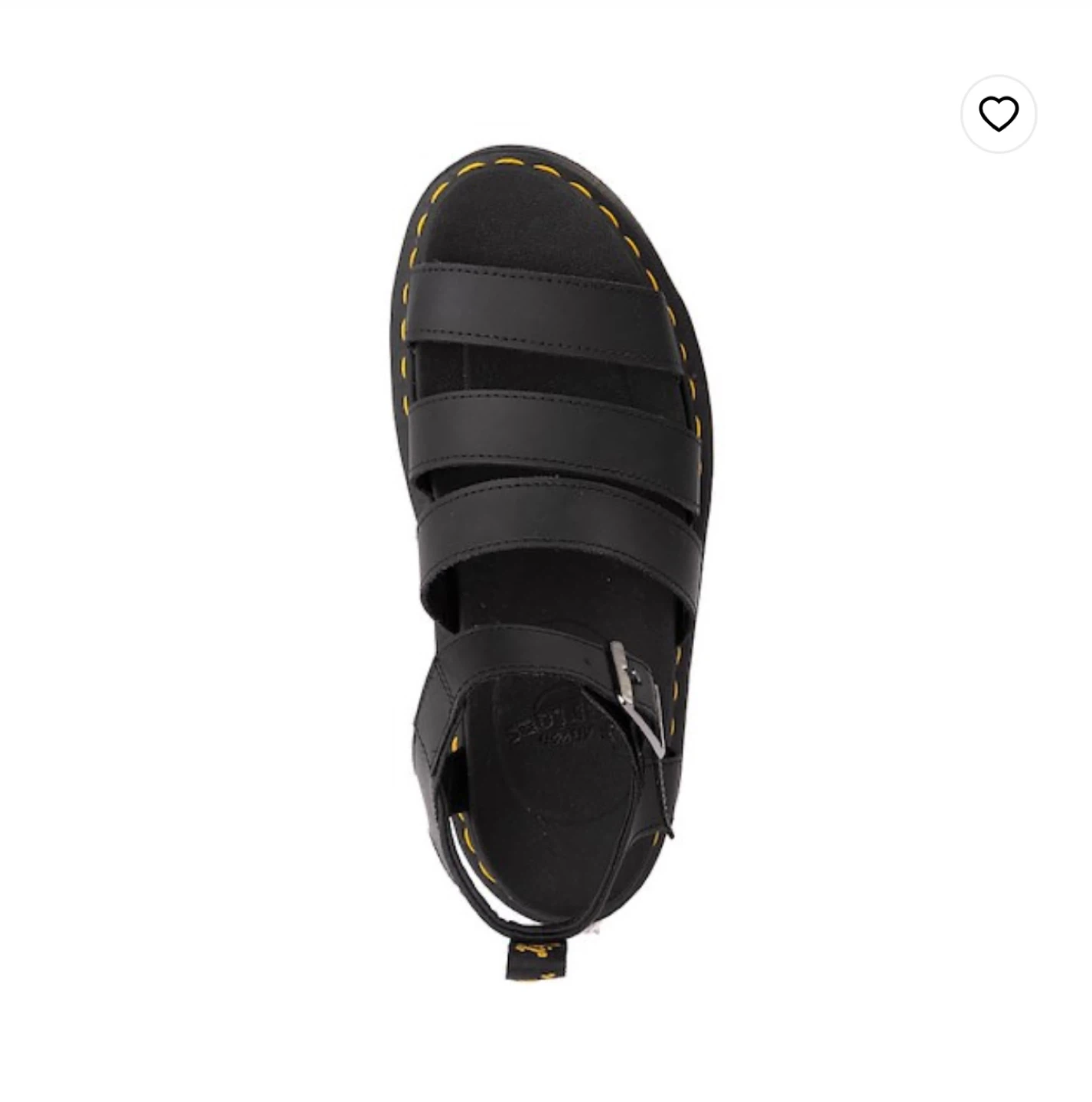 Dr. Martens Blaire Black Leather Sandals - photo 3