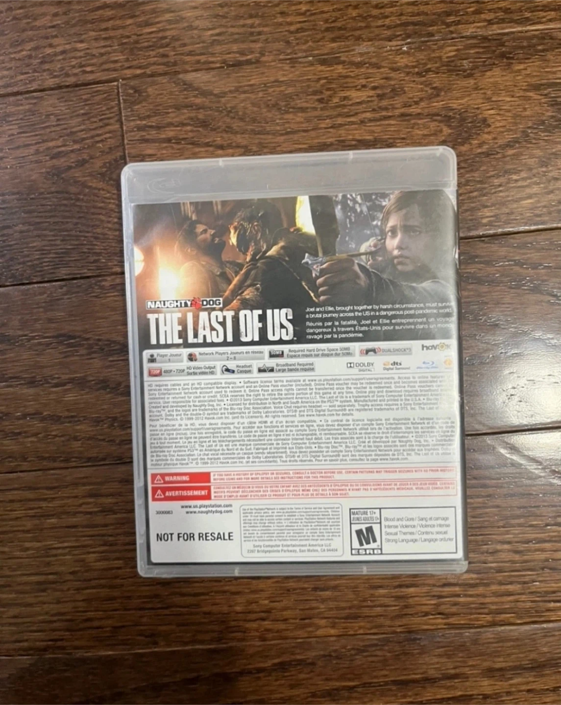 PS3 Game - The Last of Us - photo 3
