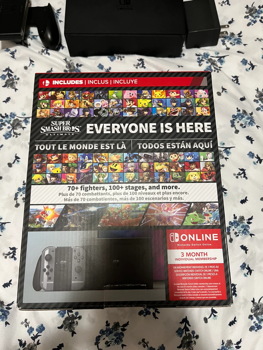 Limited Edition Super Smash Bros Ultimate OLED Nintendo Switch - photo 5