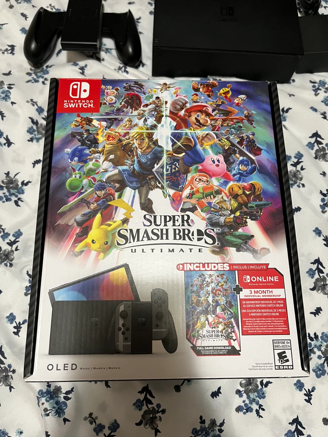 Limited Edition Super Smash Bros Ultimate OLED Nintendo Switch - photo 3