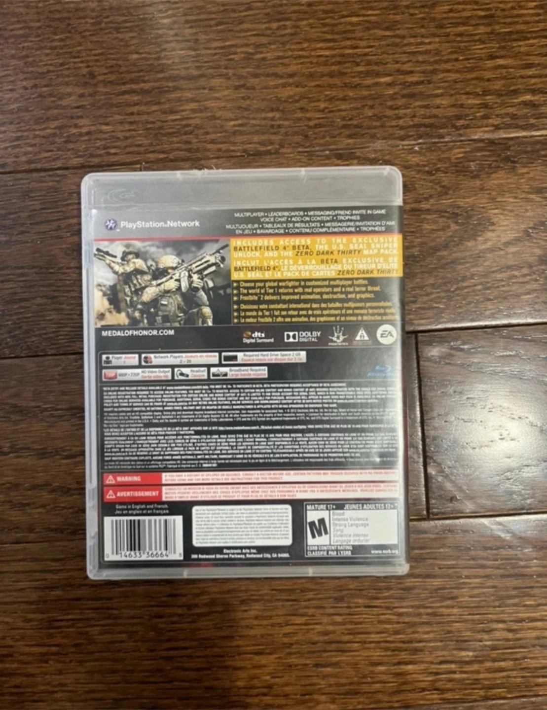 Medal of Honor Warfighter Limited Edition - PS3 Game - photo 3