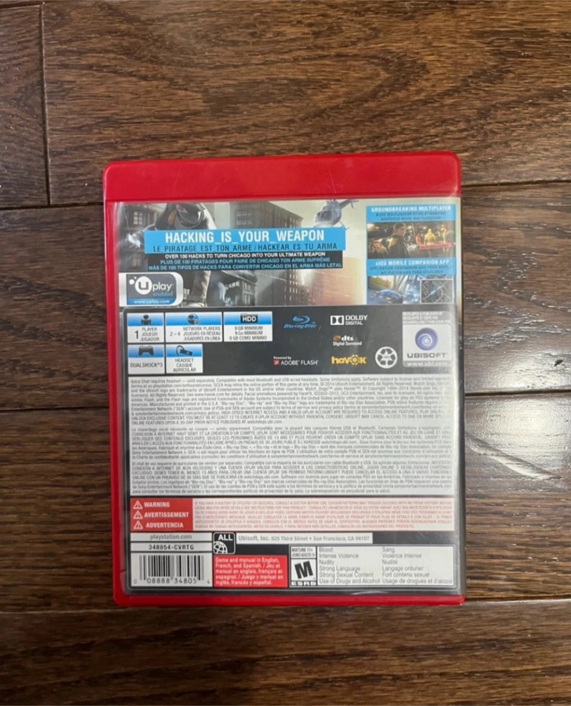 PS3 Game - Watch Dogs - photo 3