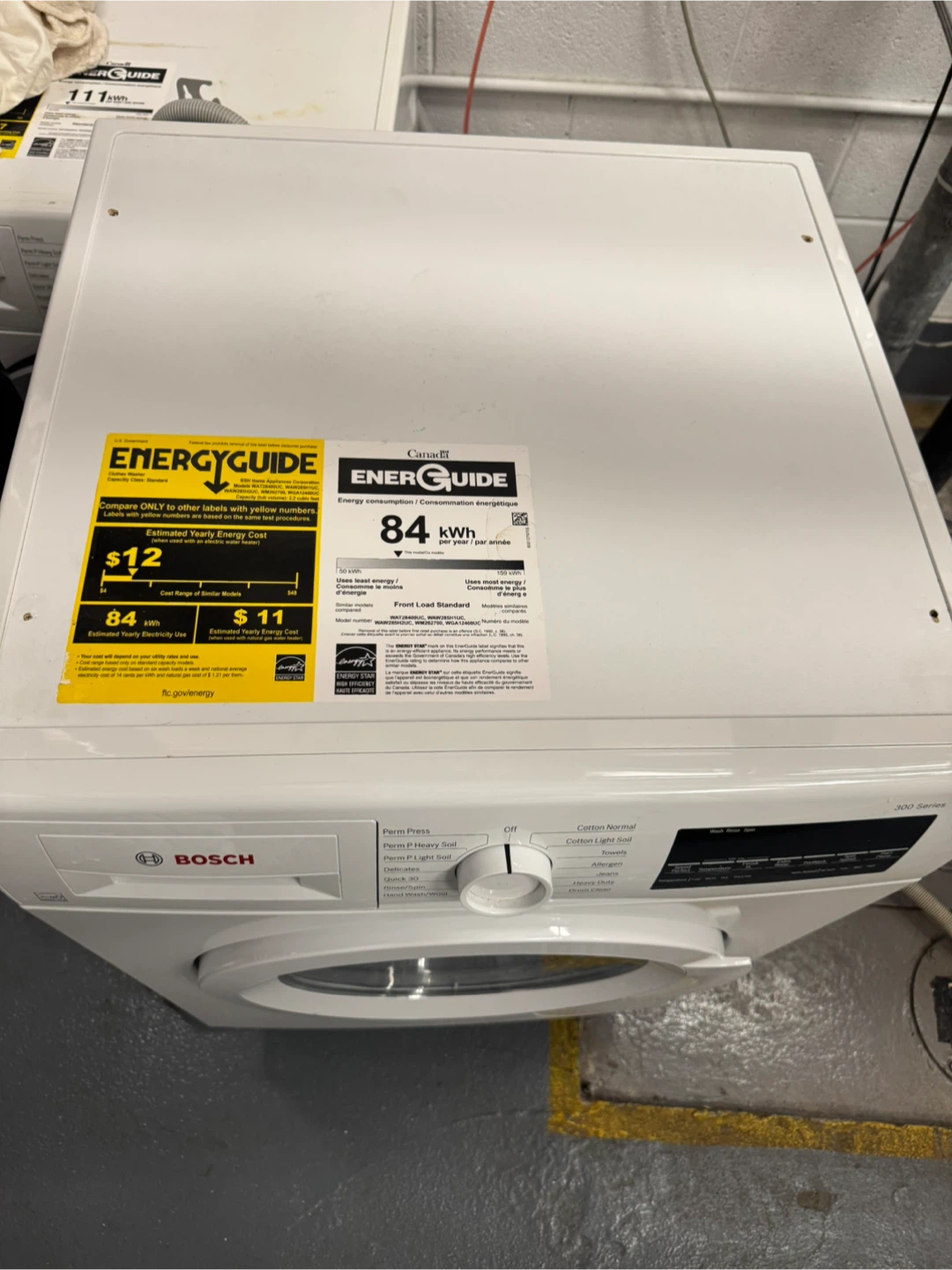 Bosch 300 Series Washing Machine - photo 2