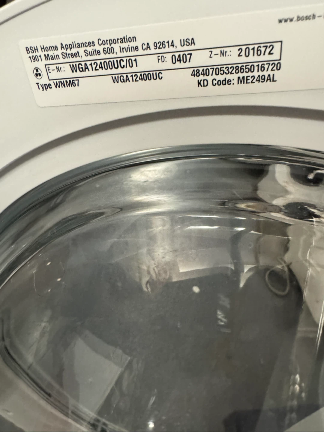 Bosch 300 Series Washing Machine - photo 4
