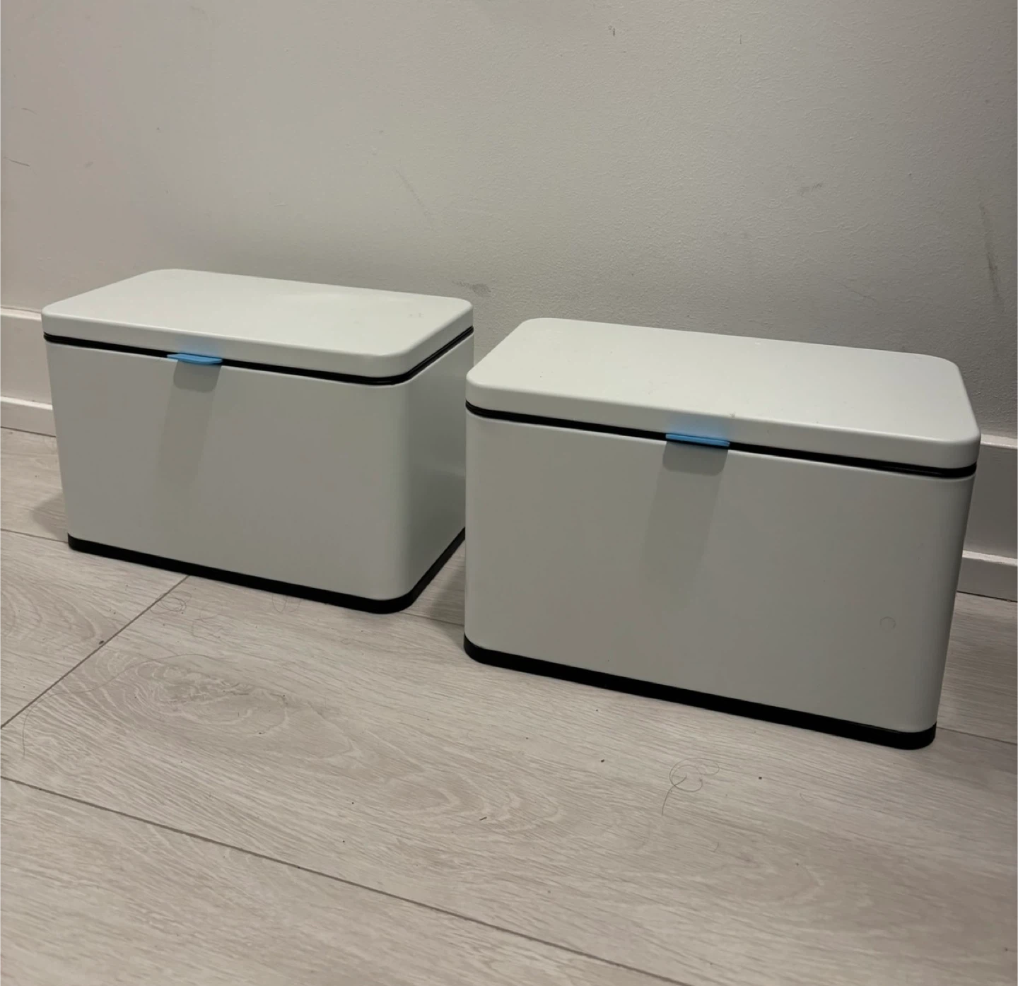 Modern White Stainless Steel Trash Can $50 Each