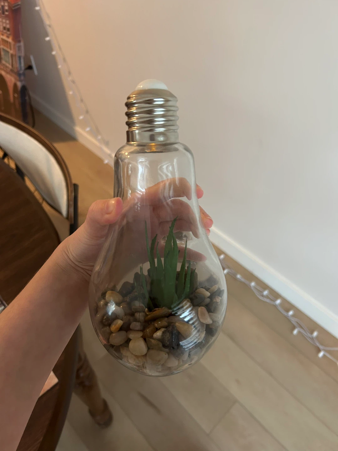 Light Bulb Faux Terrarium - photo 2