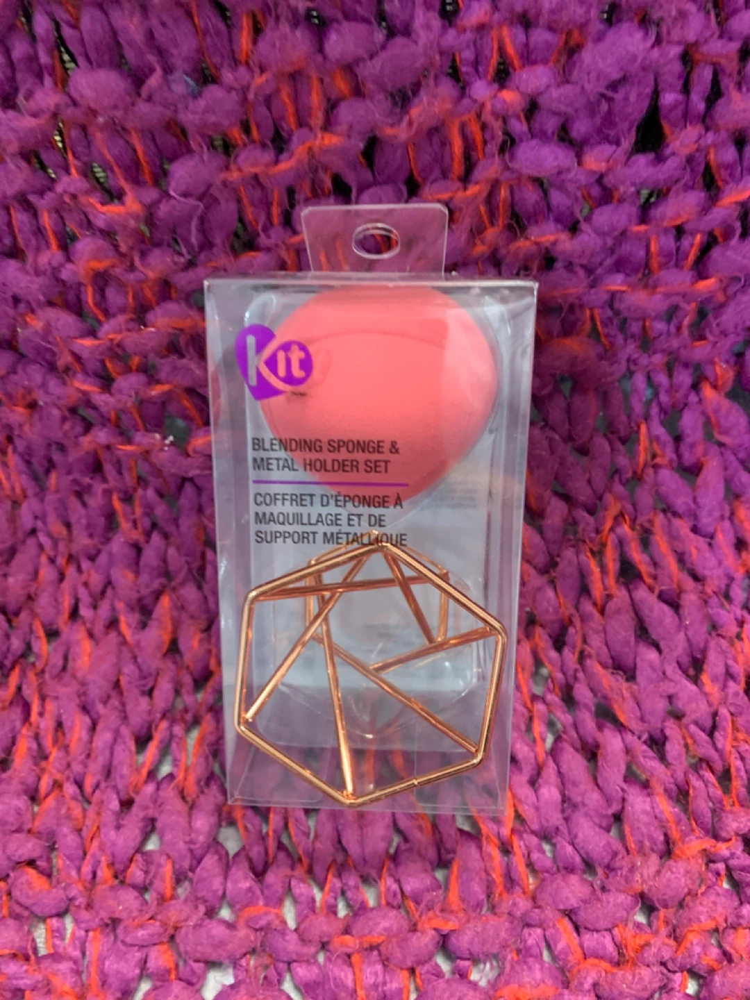 Kit Blending Sponge & Metal Holder Set - New