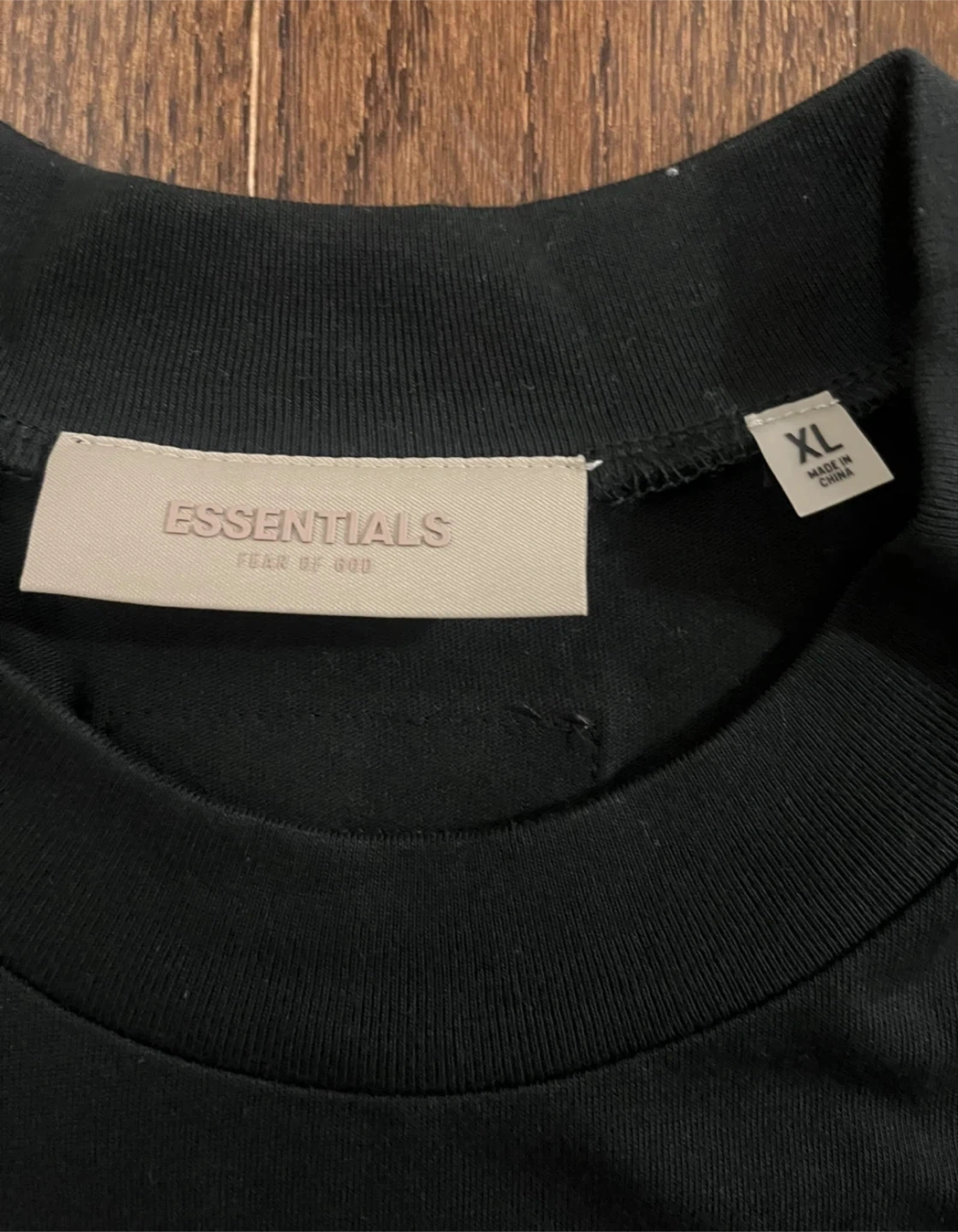 BRAND NEW Black Essentials Fear of God Shirt - XL - photo 4