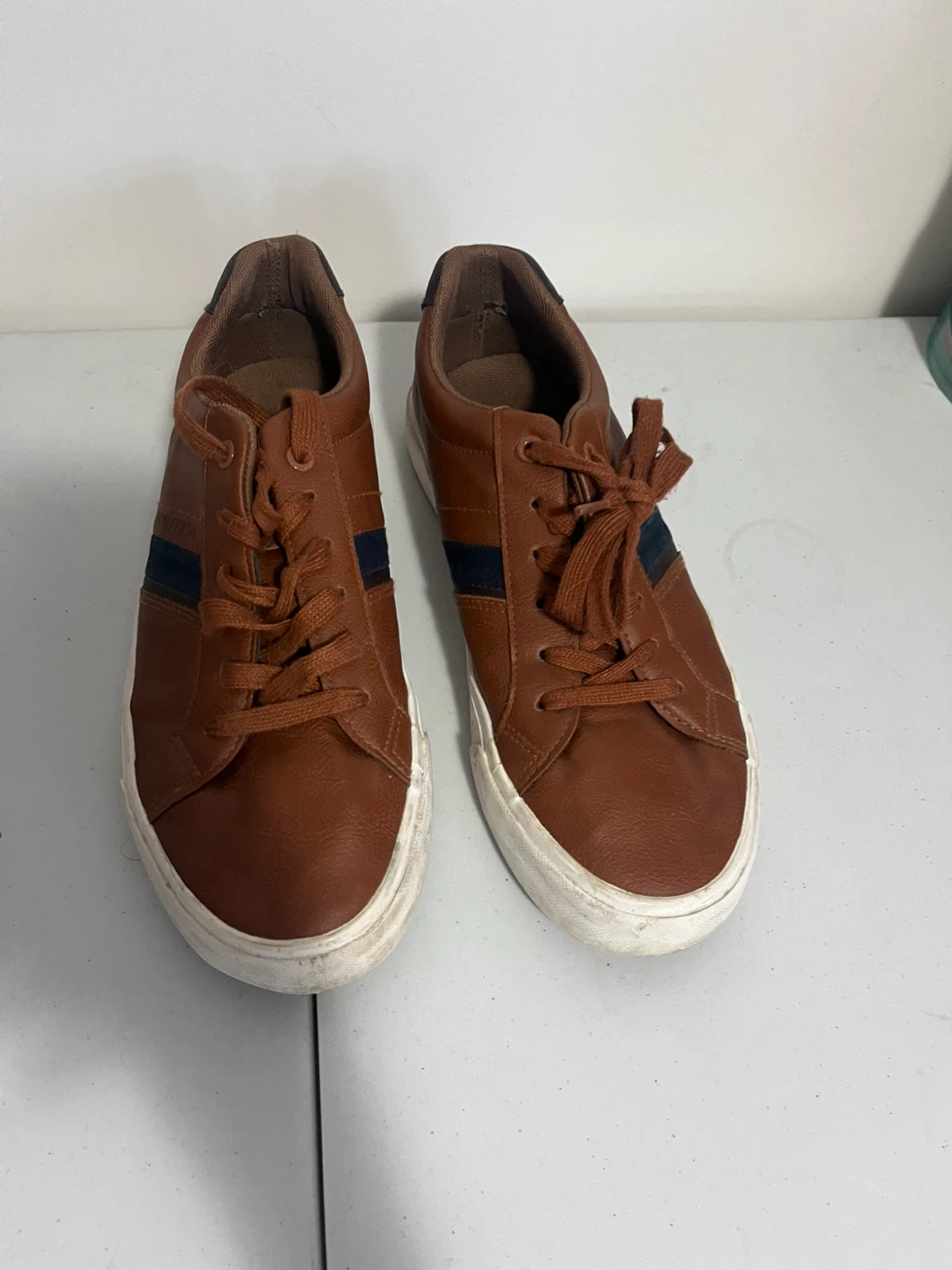 Men’s Nautica Brown Sneakers - Size 8.5 - photo 2