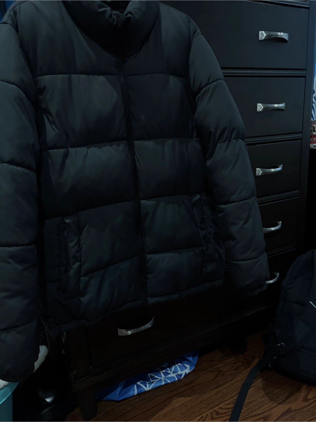 Black Puffer Jacket nw