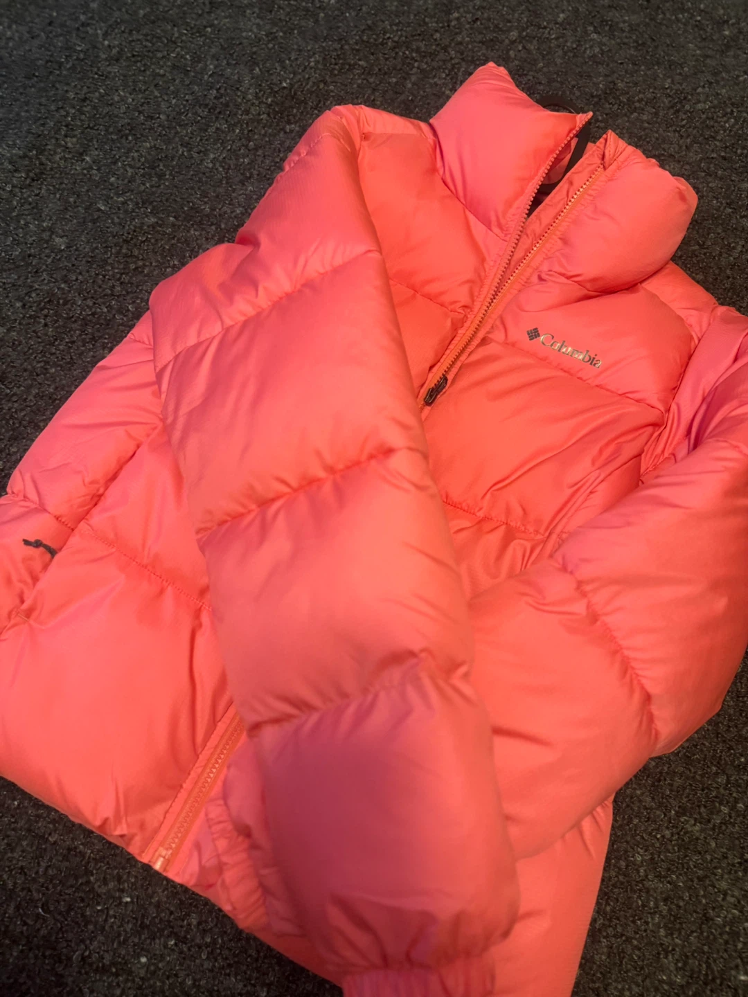 Columbia Puffer Jacket, Size S, Coral - photo 3