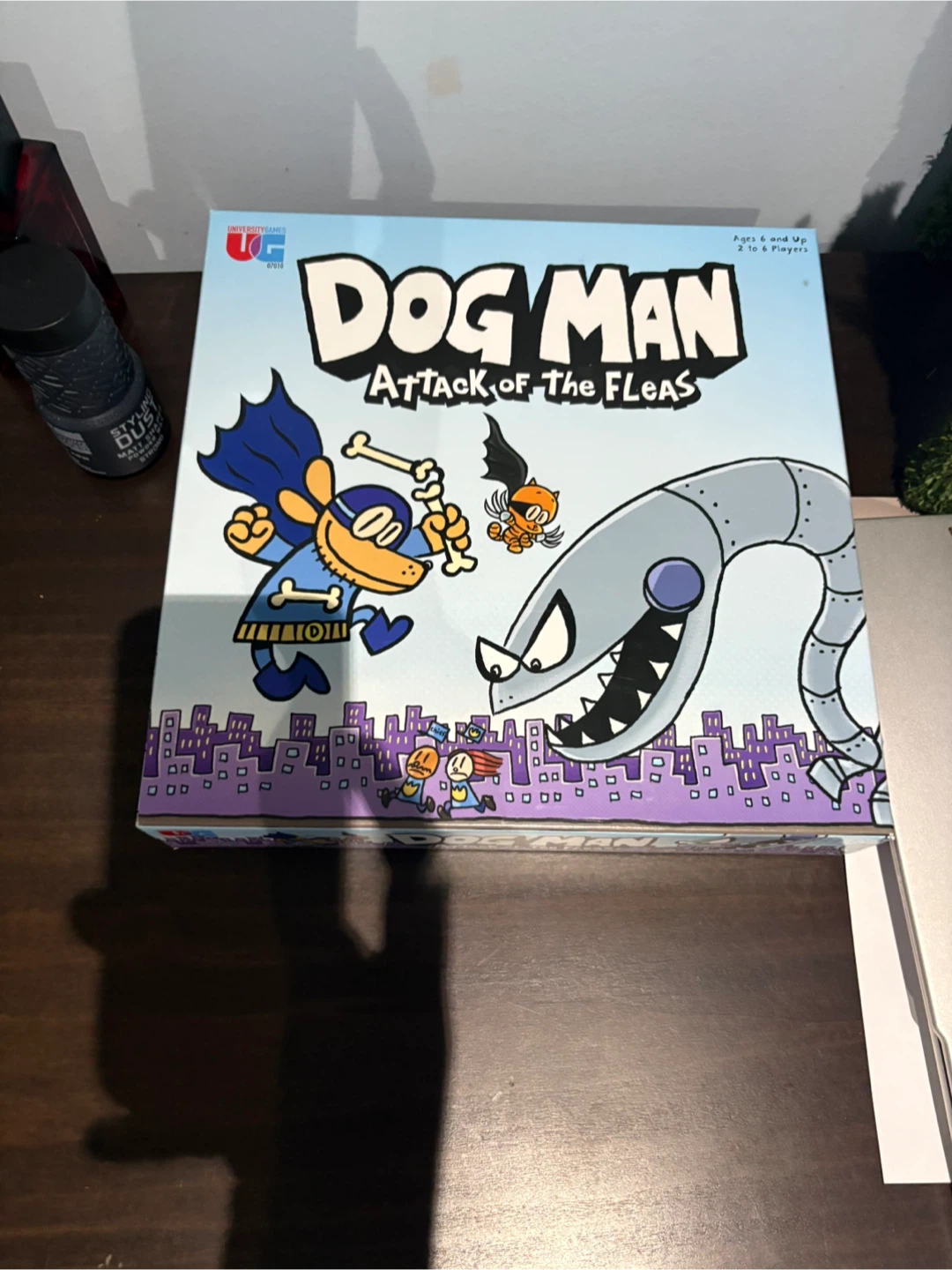 Dog Man Attack of the Fleas Board Game