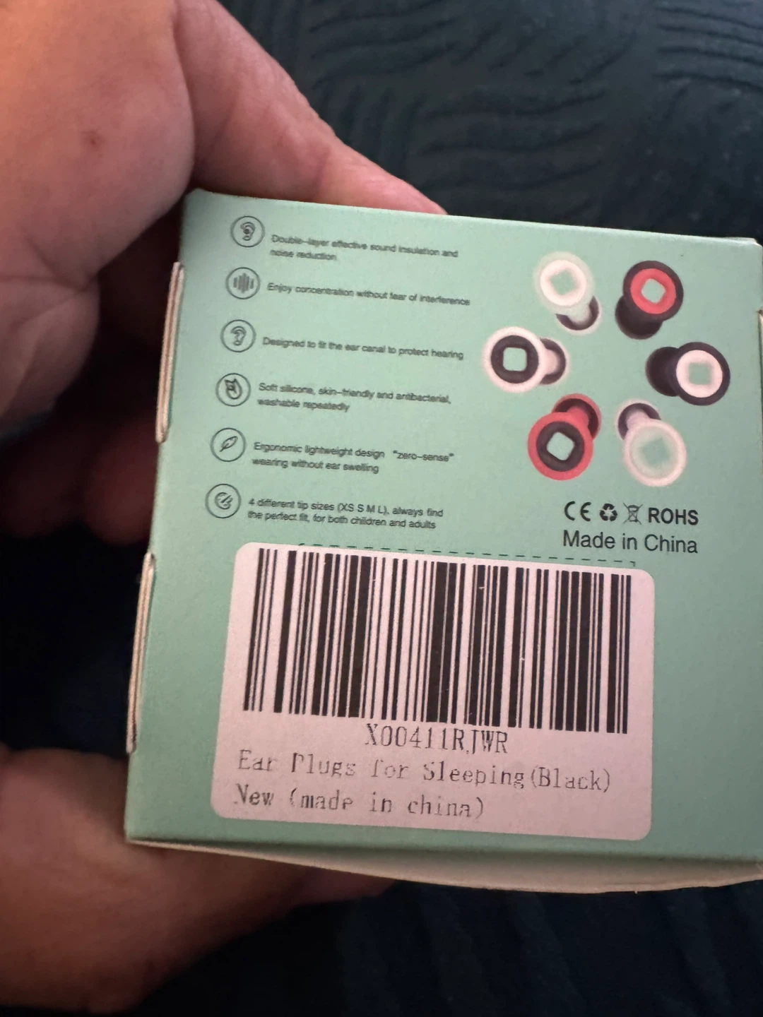 New Ear Plugs for Sleeping (Black) - photo 4