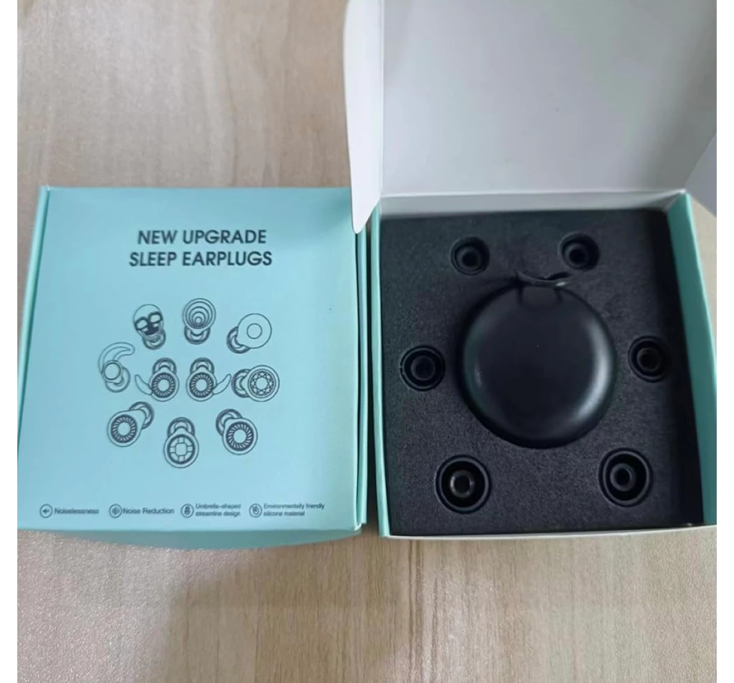 New Ear Plugs for Sleeping (Black)