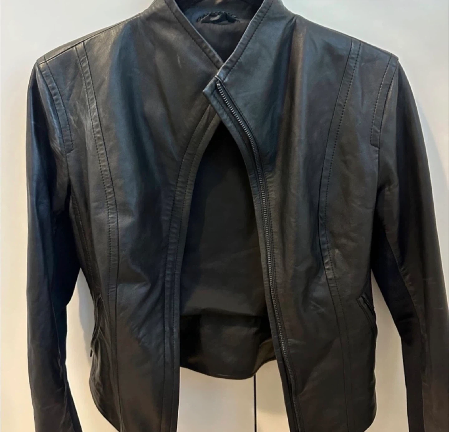 Mackage Dinah Black Leather Jacket - XS