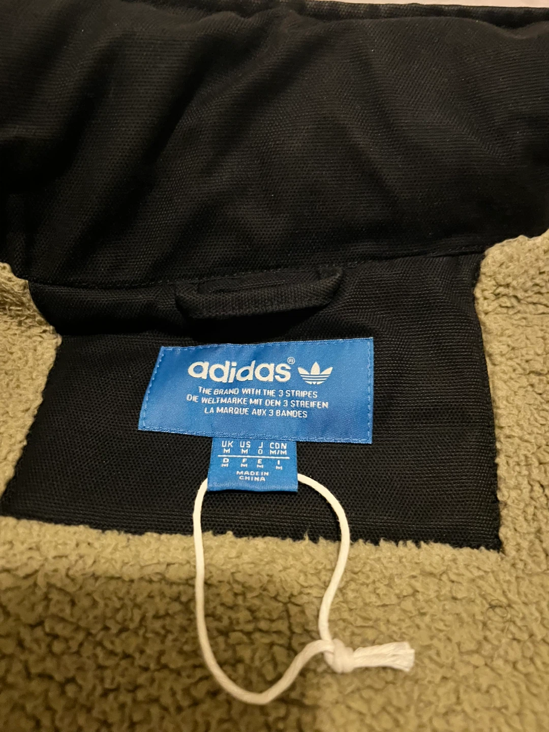 Adidas Black Jacket, Size M - photo 3