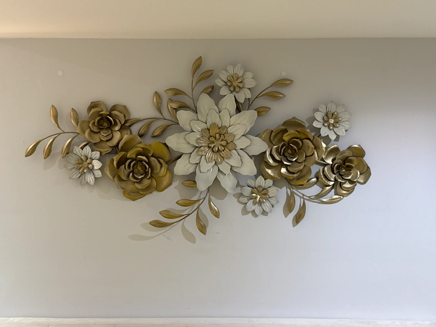 Floral Metal Wall Decor - photo 2
