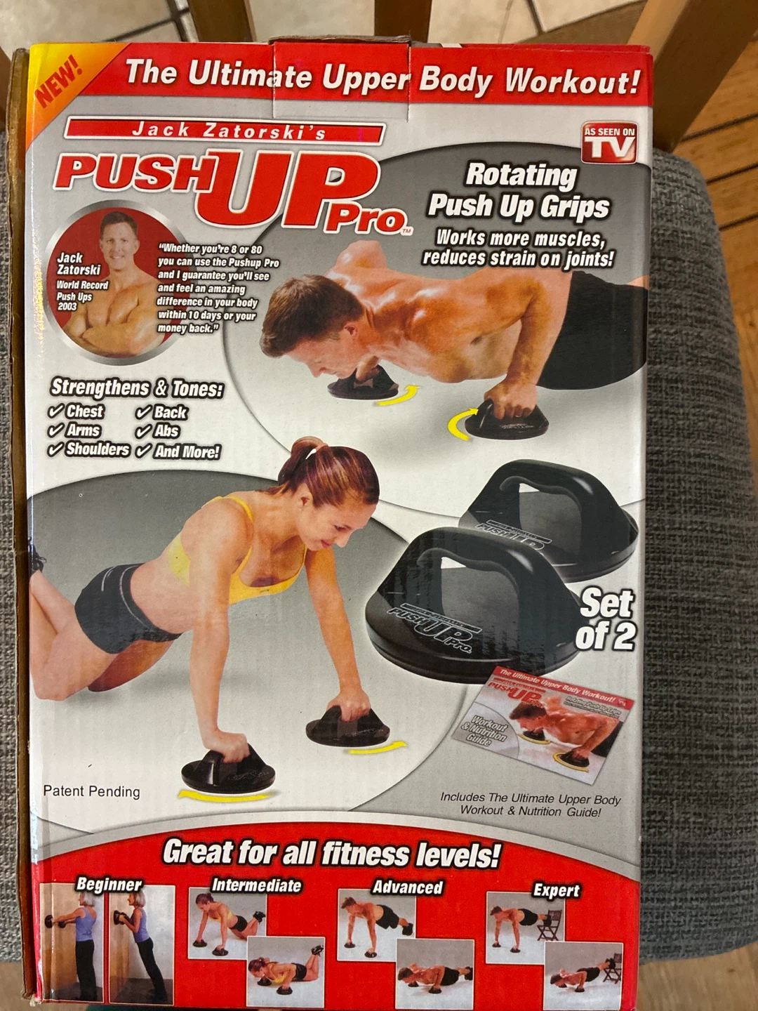 New Push Up Pro Rotating Grips - Set of 2 - photo 4