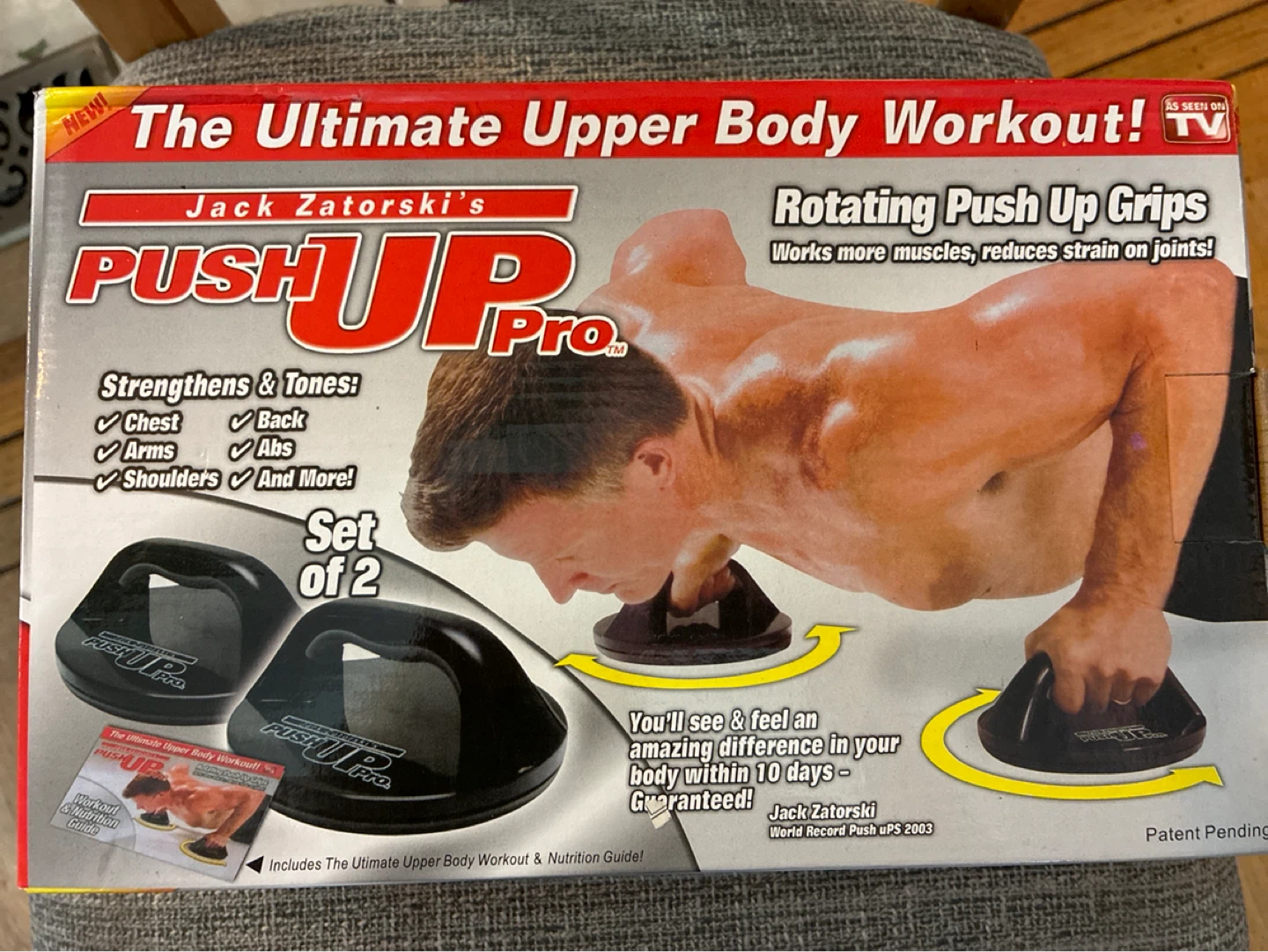 New Push Up Pro Rotating Grips - Set of 2