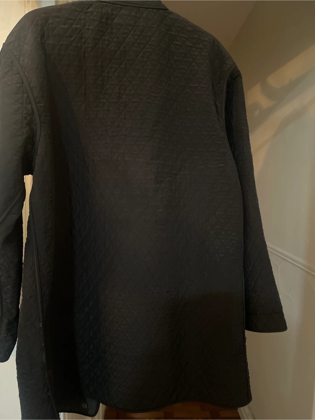 Hilary Radley Black Quilted Jacket - Size M - photo 2