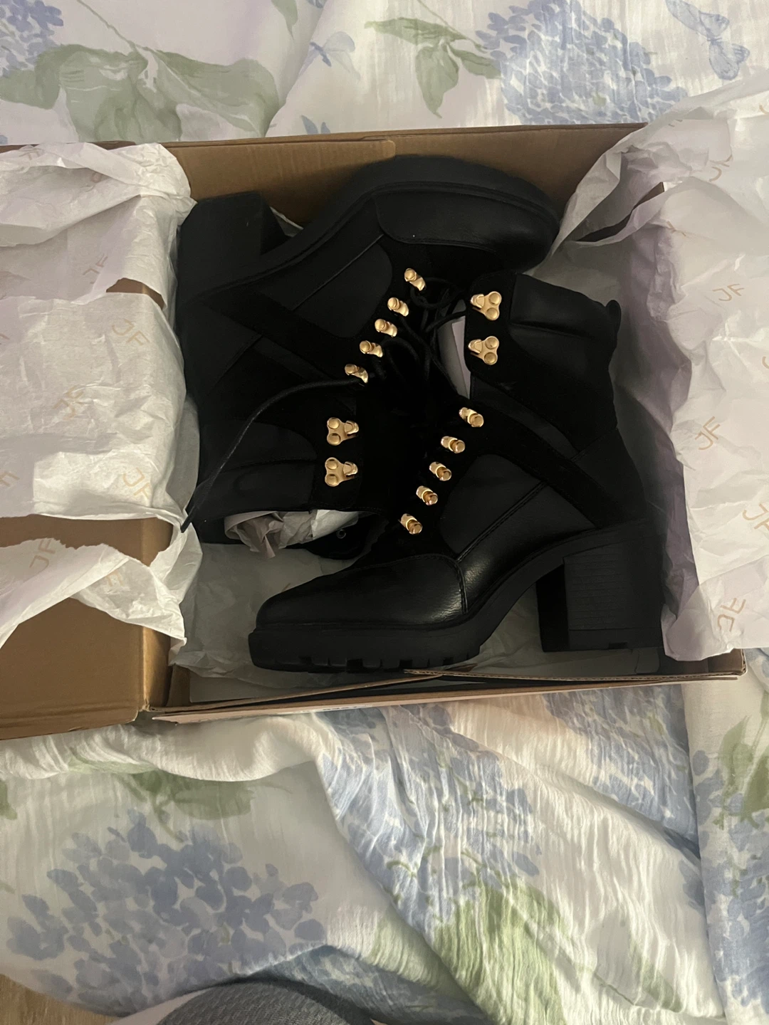 Black Heeled Boots