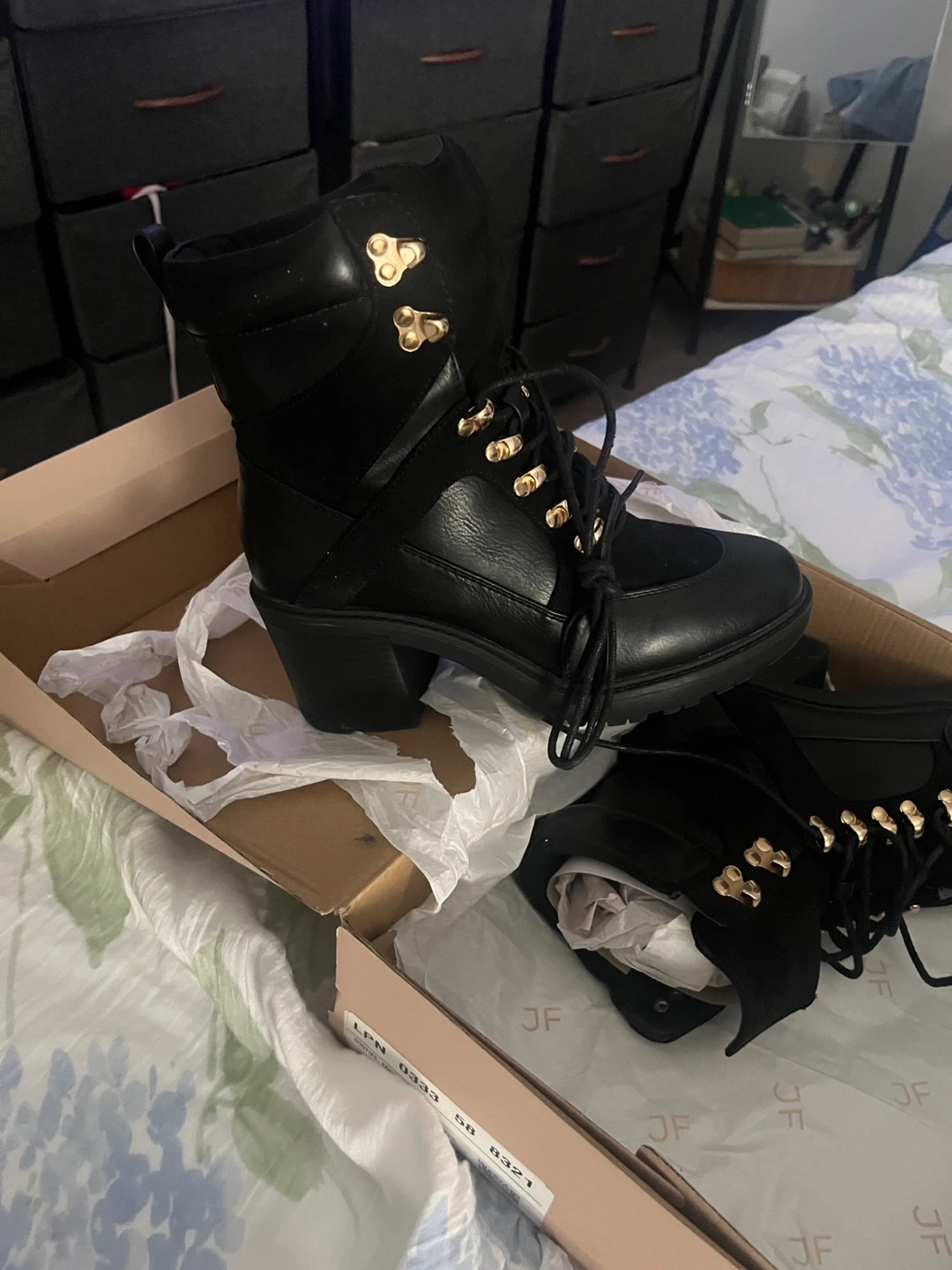 Black Heeled Boots - photo 2