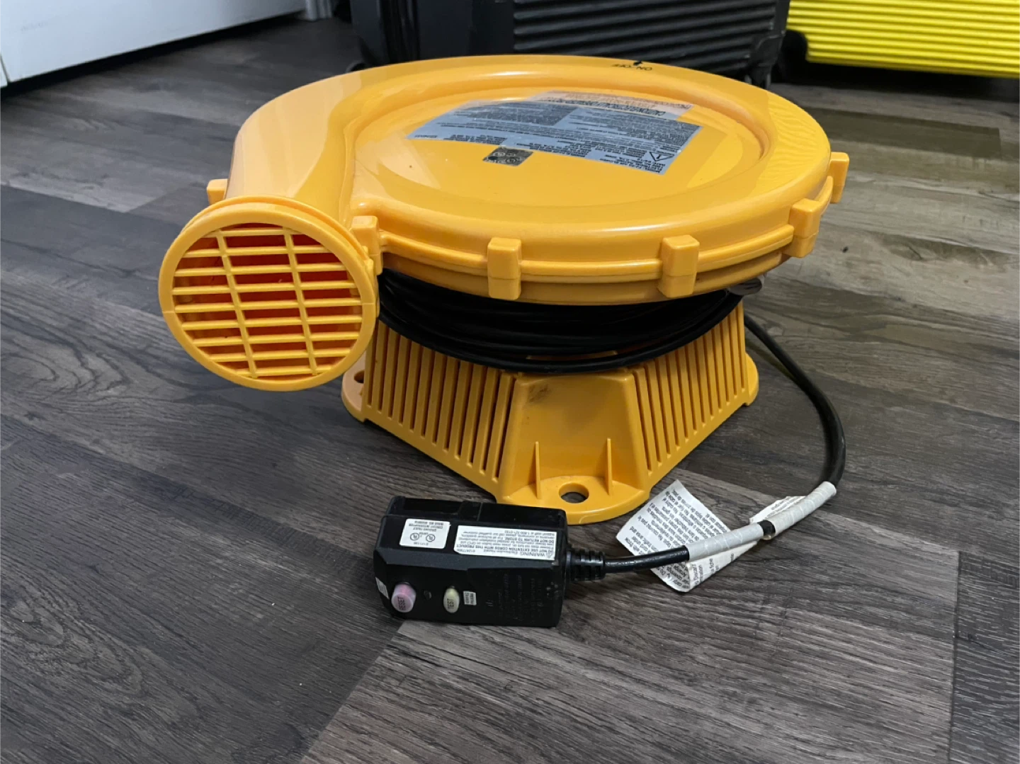 Yellow Electric Air Blower - photo 2