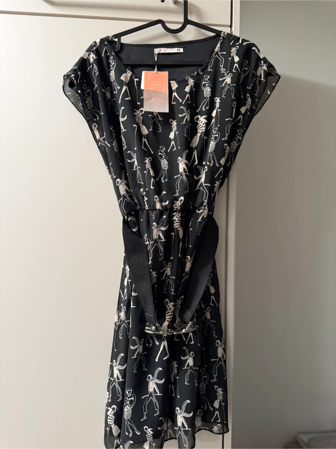 ALE by KOTON Black Design Dress - Size 38
