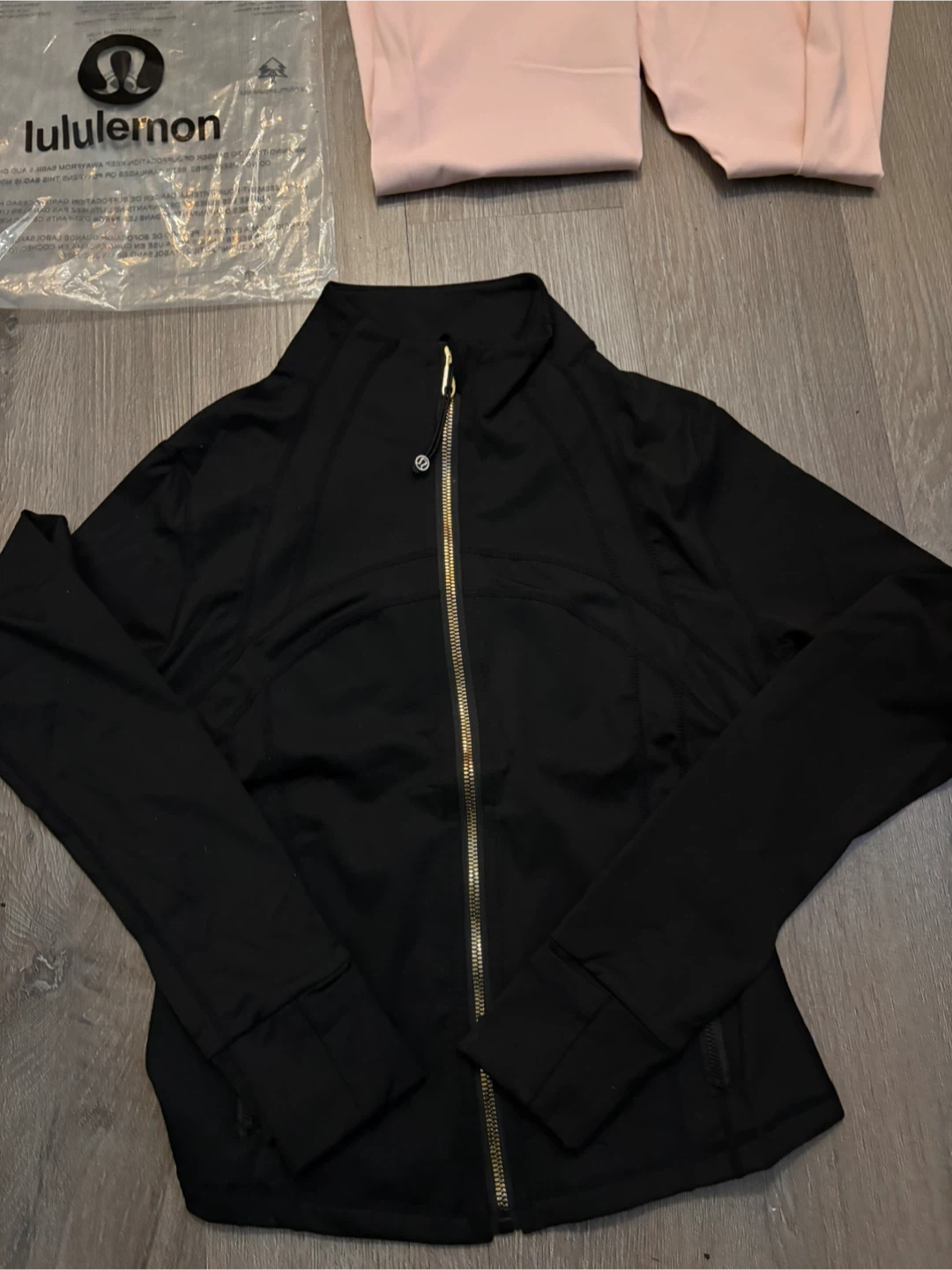 Lululemon Black Leggings & Jacket