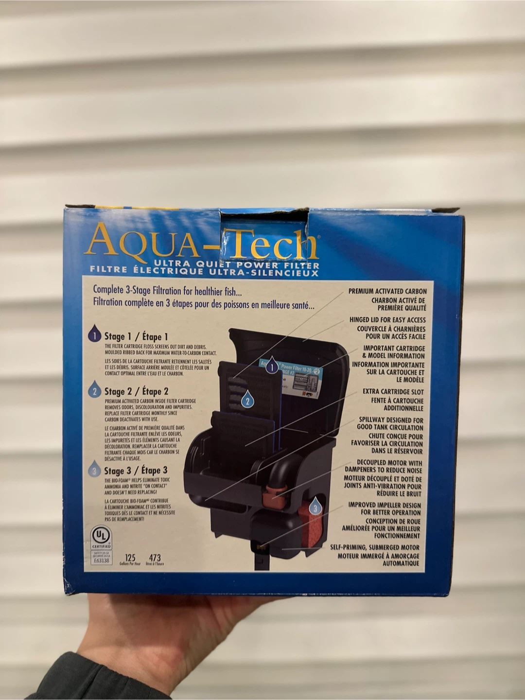 Aqua-Tech Ultra Quiet Power Filter (10-20 Gallons) - photo 3