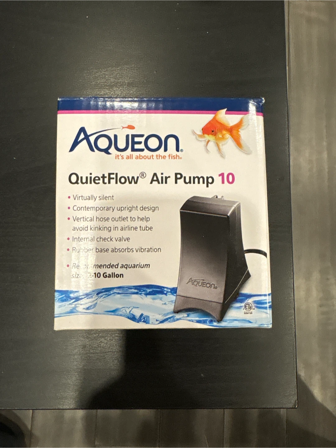 Aqueon QuietFlow Air Pump 10 - New in Box!