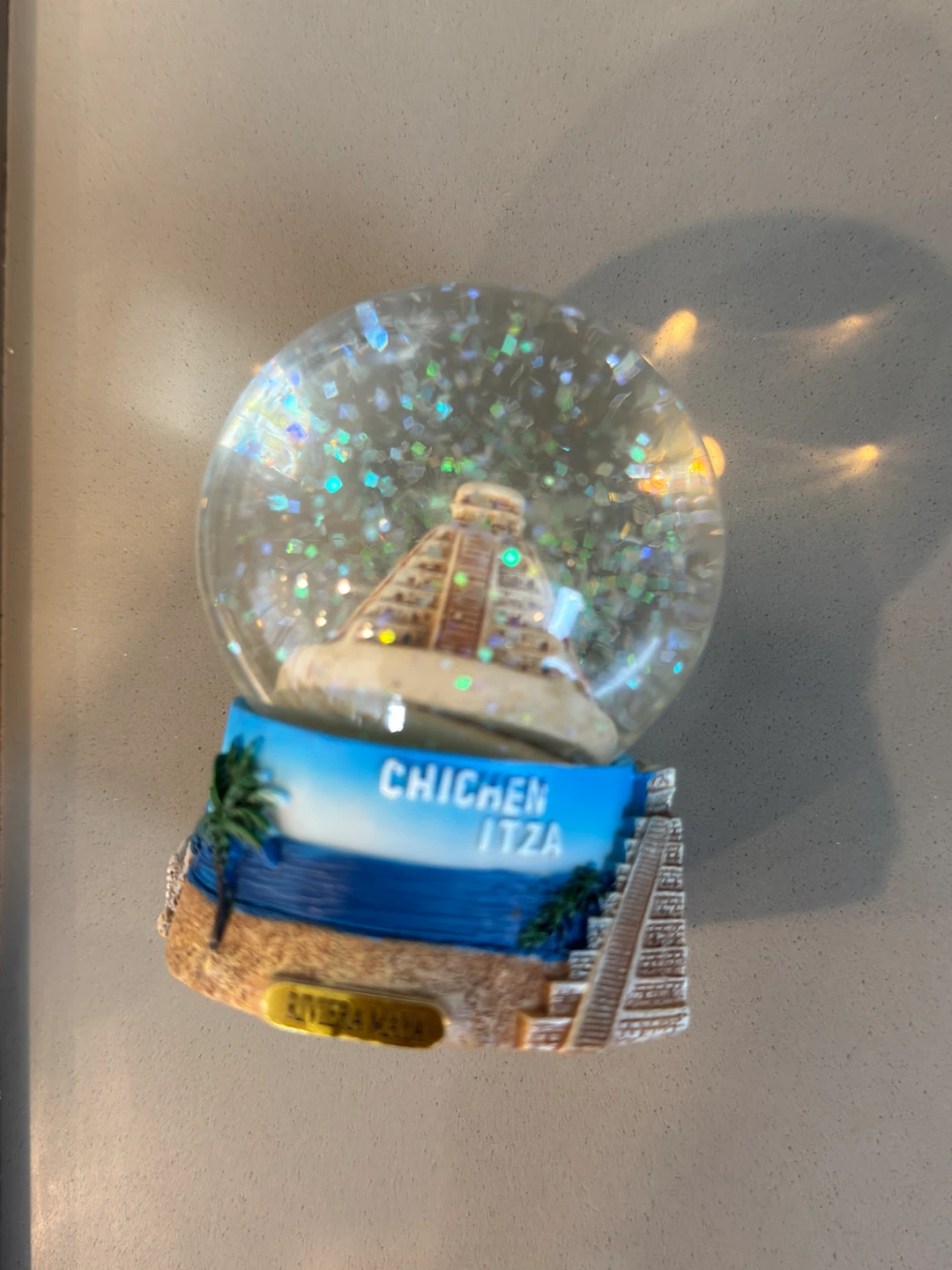 Chichen Itza Snow Globe Souvenir